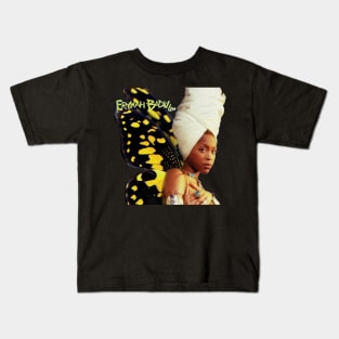 Erykah Badu - Butterfly Aniv Kids T-Shirt